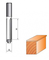 Фреза ГЛОБУС 1020 D16 h30 кромочная прямая